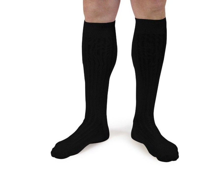 Accessories collegien | Collegien Knee Socks Black (2950/171) - Junior Steps