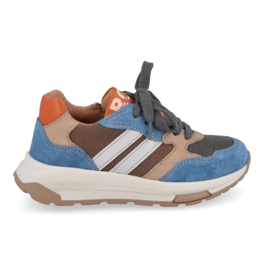 Children'S Shoes For Jongens romagnoli | Romagnoli Sneakers Blue Boys (3730R711) - Junior Steps