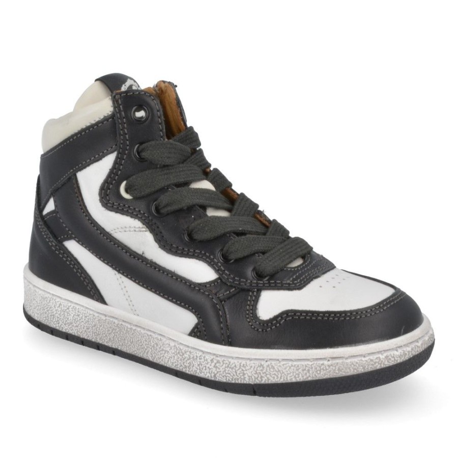 Children'S Shoes For Jongens stones and bones | Stones And Bones Sneakers Black Boys (Losot) - Junior Steps