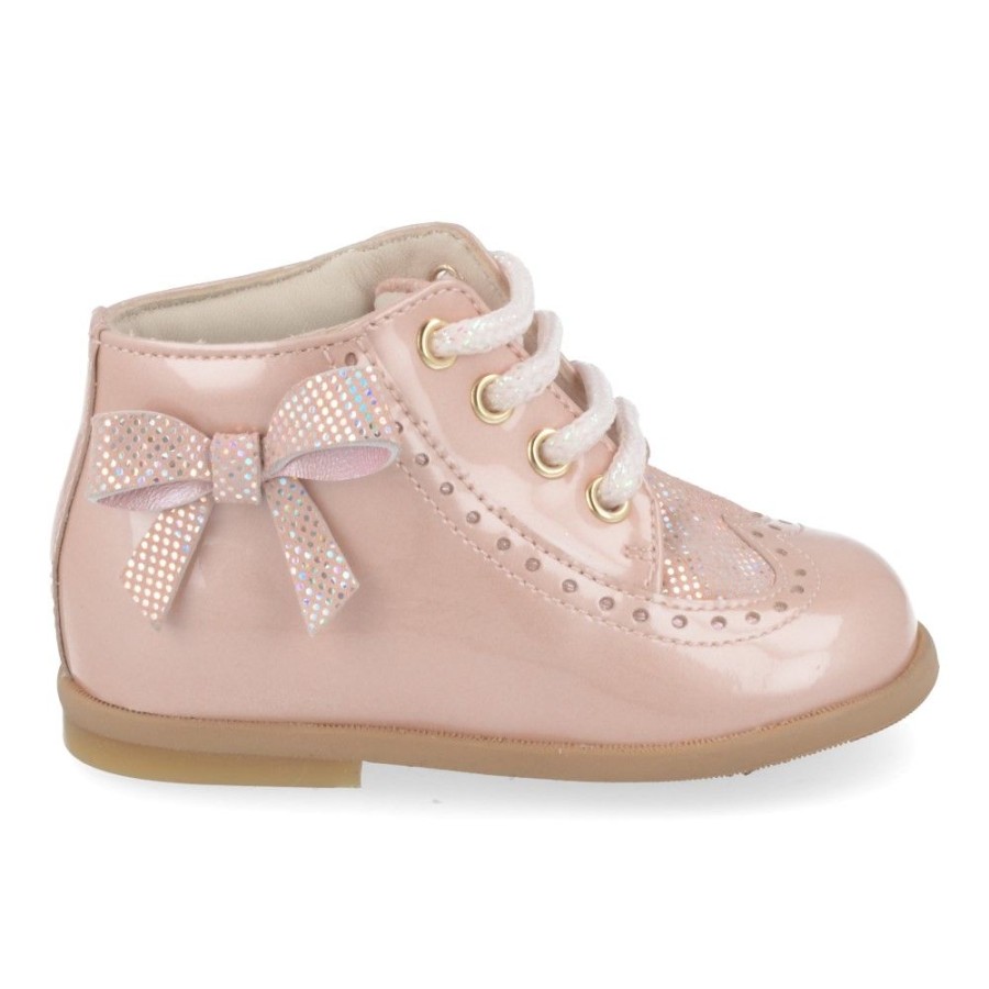 Children'S Shoes For Meisjes zecchino d'oro | Zecchino D'Oro Lace Shoe Pink Girls (N1-1205) - Junior Steps