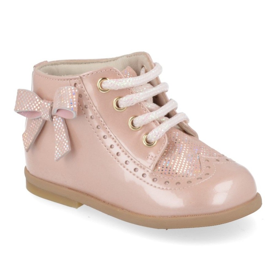 Children'S Shoes For Meisjes zecchino d'oro | Zecchino D'Oro Lace Shoe Pink Girls (N1-1205) - Junior Steps