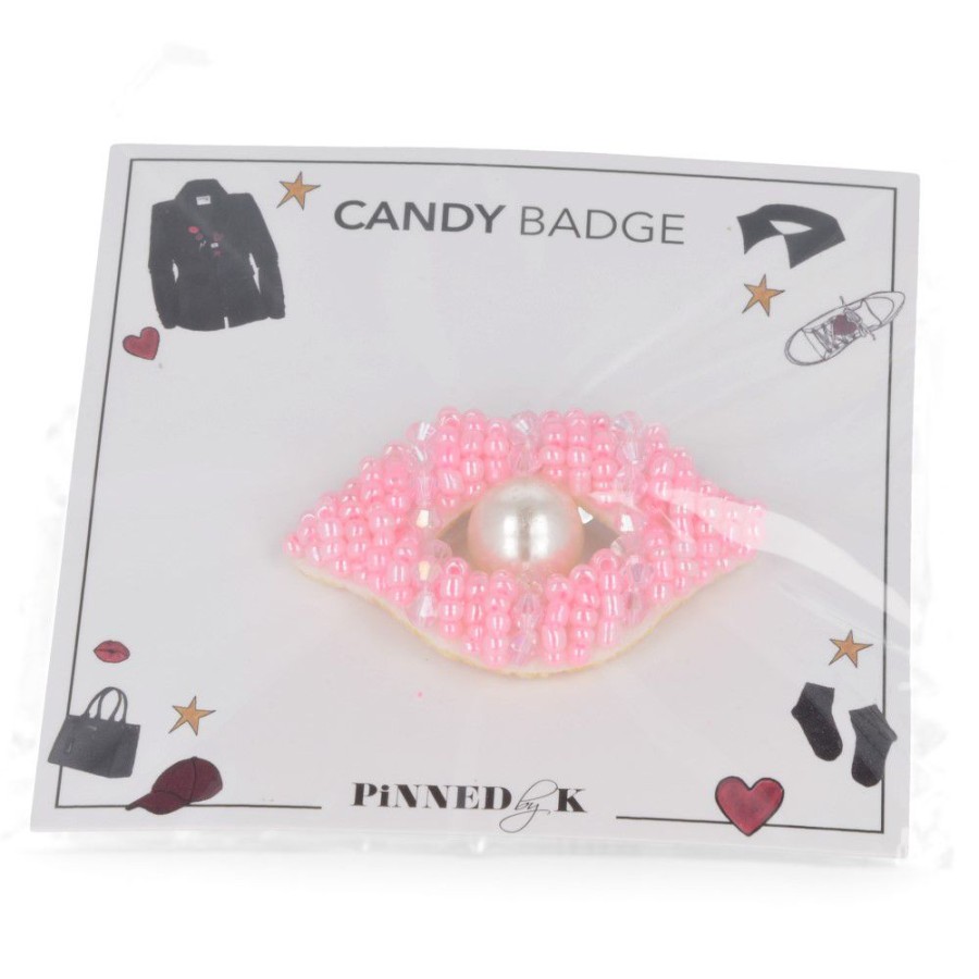 Accessories Pinned by K | Pinned By K Shoe Accessories Pink () - Junior Steps