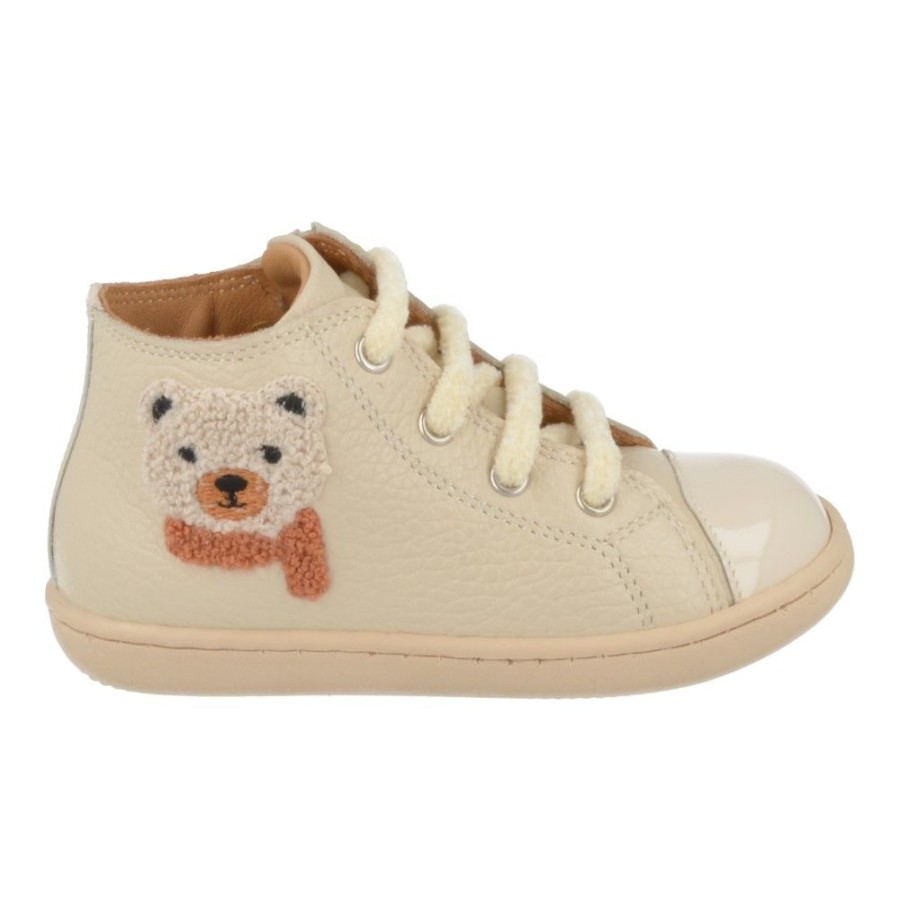 Children'S Shoes For Meisjes zecchino d'oro | Zecchino D'Oro Sneakers Ecru Girls (N12-1550) - Junior Steps