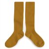 Accessories collegien | Collegien Knee Socks Oker Girls (2950/C3784) - Junior Steps