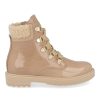 Children'S Shoes For Meisjes collonil | Beberlis Lace-Up Boots Beige Girls (22842D) - Junior Steps