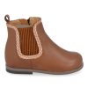 Children'S Shoes For Meisjes collonil | Zecchino D'Oro Short Boots Cognac Girls (1289) - Junior Steps