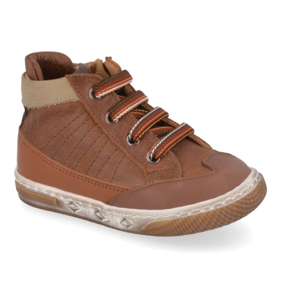 Children'S Shoes For Jongens shoeboy | Zecchino D'Oro Sneakers Cognac Boys (1502) - Junior Steps