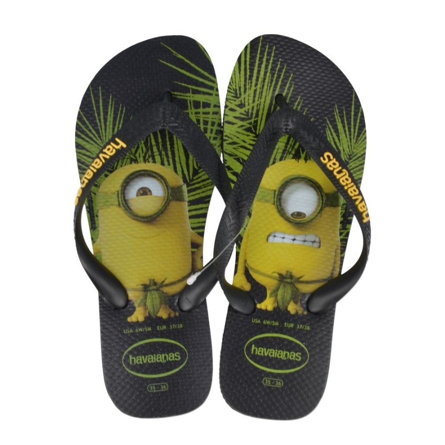 Children'S Shoes For Jongens Havaianas | Havaianas Flip-Flops Black Boys (4133167.0090) - Junior Steps