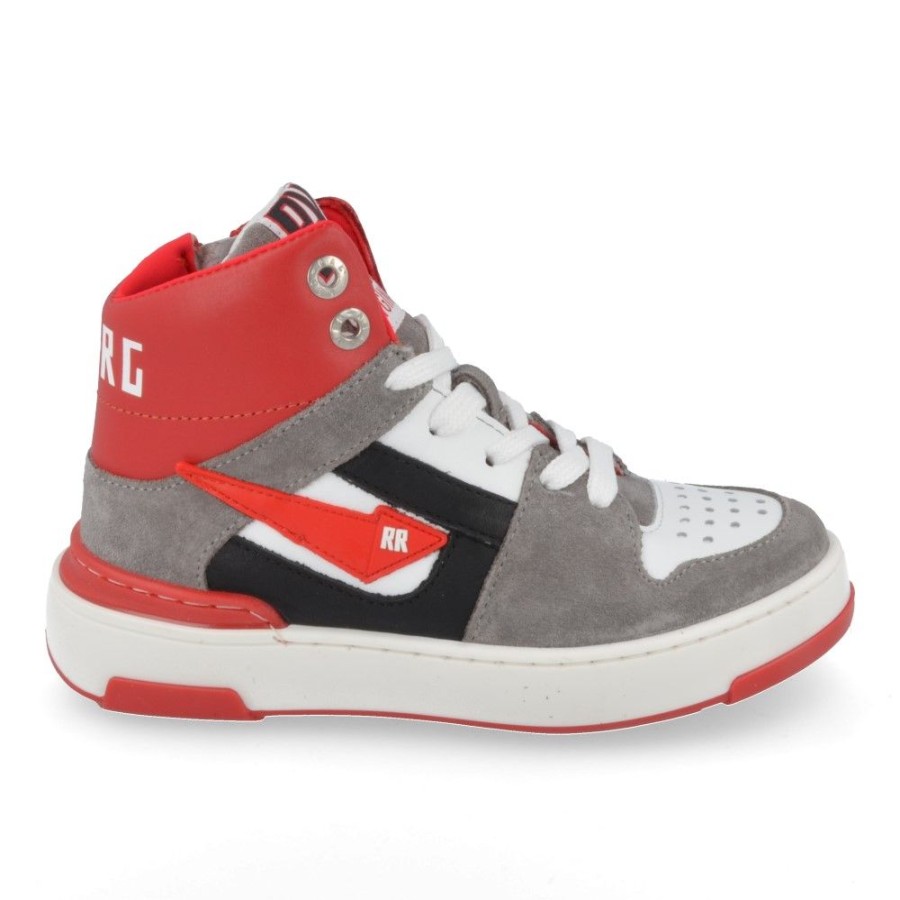 Children'S Shoes For Jongens shoeboy | Red Rag Sneakers Grey Boys (13611) - Junior Steps