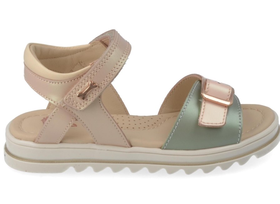 Children'S Shoes For Meisjes stones and bones | Stones And Bones Sandals Khaki Girls (Dalid) - Junior Steps