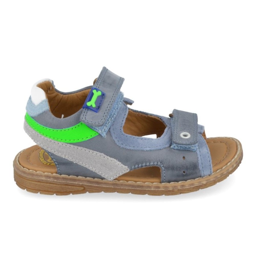 Children'S Shoes For Jongens stones and bones | Stones And Bones Sandals Blue Boys (Drops) - Junior Steps