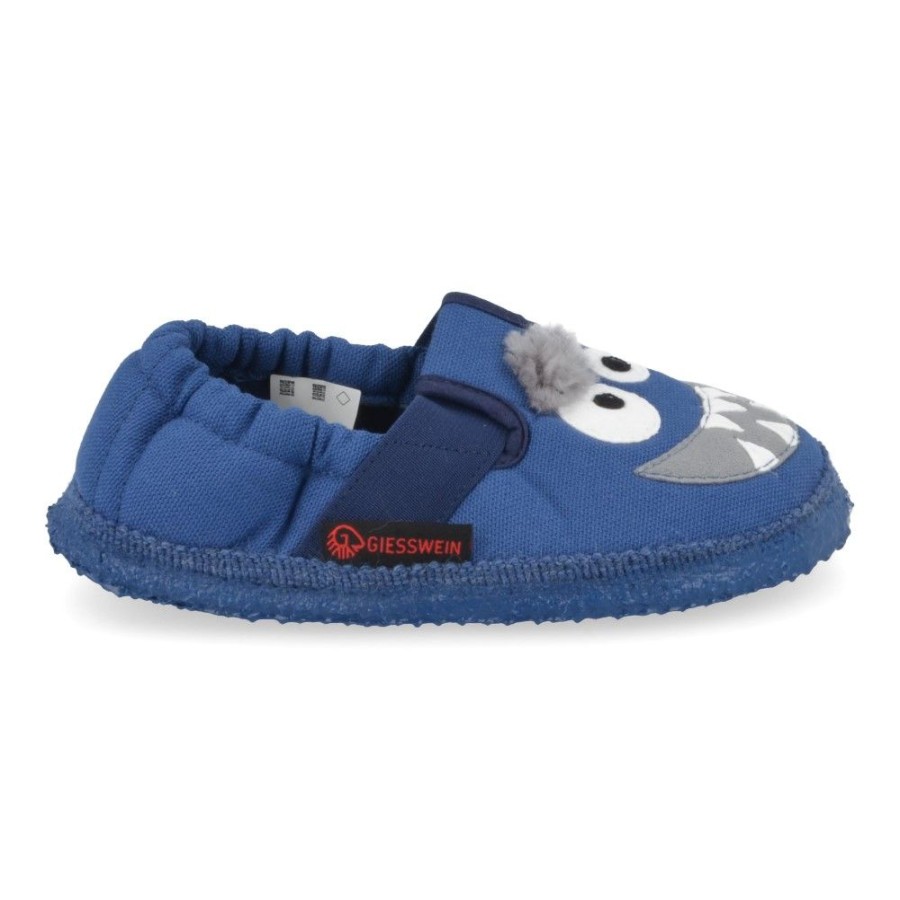 Children'S Shoes For Jongens giesswein | Giesswein Slippers Blue Boys (41028/527) - Junior Steps