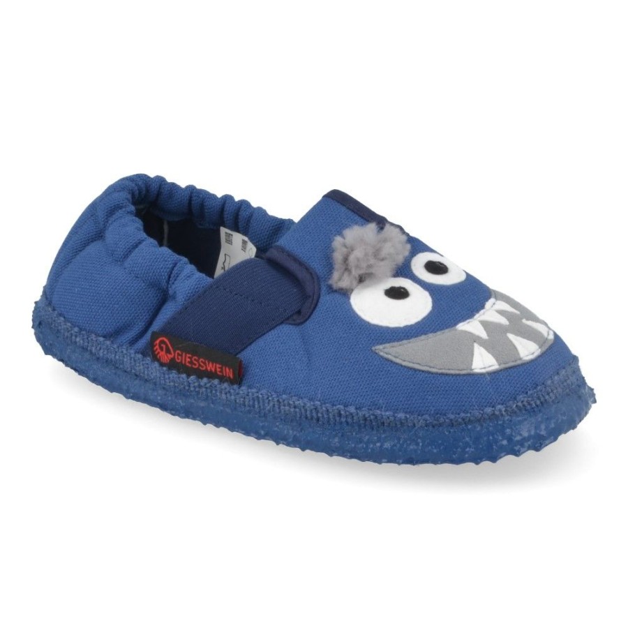 Children'S Shoes For Jongens giesswein | Giesswein Slippers Blue Boys (41028/527) - Junior Steps