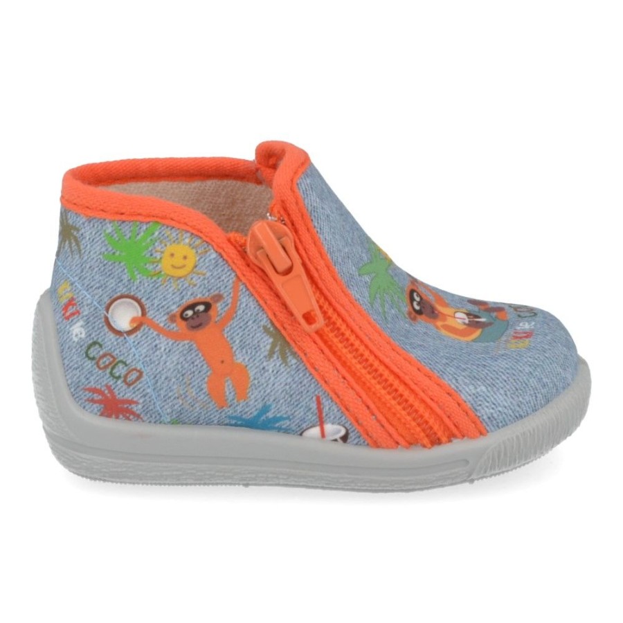 Children'S Shoes For Jongens bellamy | Bellamy Slippers Jeans (741002 Bichou) - Junior Steps