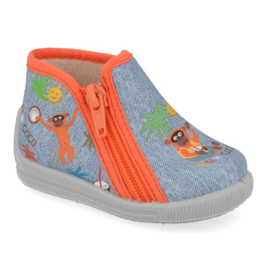 Children'S Shoes For Jongens bellamy | Bellamy Slippers Jeans (741002 Bichou) - Junior Steps