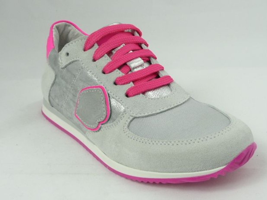 Children'S Shoes For Meisjes hip | Hip Sneakers Silver Girls (H1132) - Junior Steps