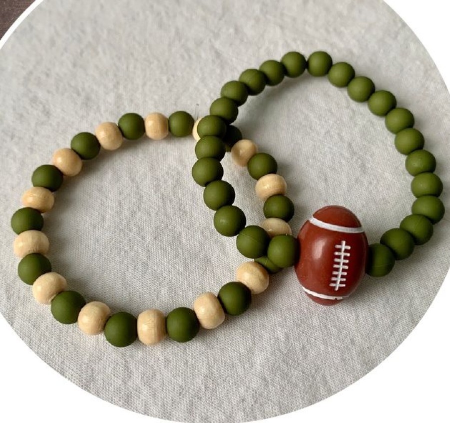 Accessories Bizou milou | Bizou Milou Bracelets Green Boys (Armbandjes) - Junior Steps