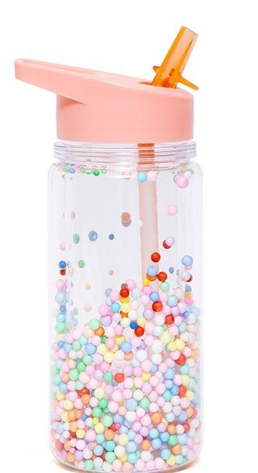 Accessories petit monWholesale | Petit Monkey Drinking Bottle Pink Girls (Db31) - Junior Steps