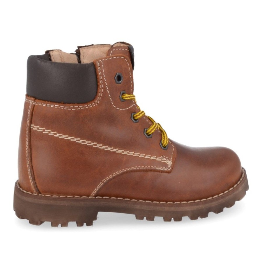 Children'S Shoes For Jongens shoeboy | Lunella Lace-Up Boots Brown (23740) - Junior Steps