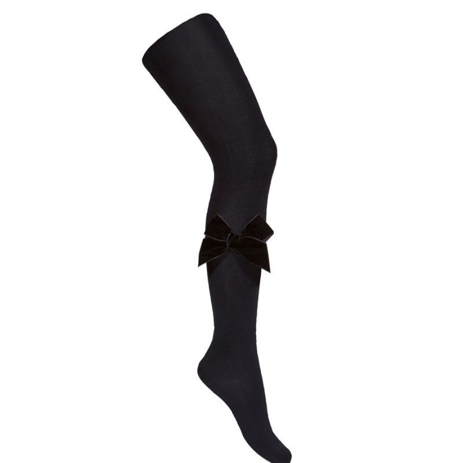 Accessories condor | Condor Pantyhose Black Girls (2.489/1 Col.900) - Junior Steps