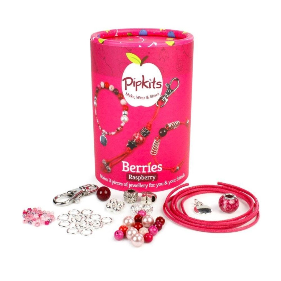 Accessories pipkits | Pipkits Bracelets Raspberry Girls (Berries Stretch Bracelet Kid) - Junior Steps