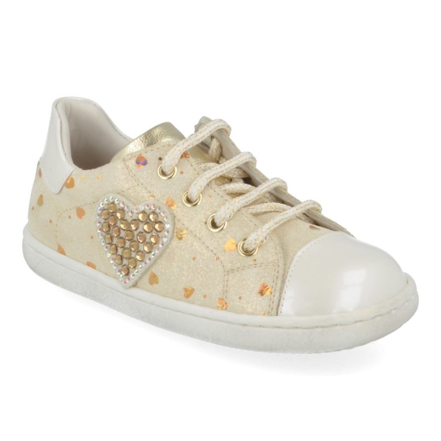 Children'S Shoes For Meisjes zecchino d'oro | Zecchino D'Oro Sneakers Gold Girls (N12-1026-1G) - Junior Steps