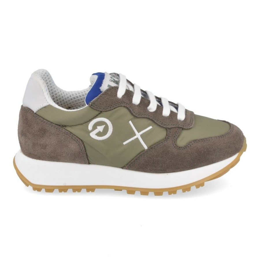 Children'S Shoes For Jongens luca | Luca Sneakers Khaki Boys (2200) - Junior Steps