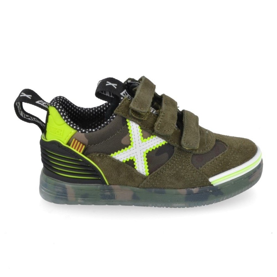 Children'S Shoes For Jongens munich | Munich Sneakers Khaki Boys (1514286) - Junior Steps