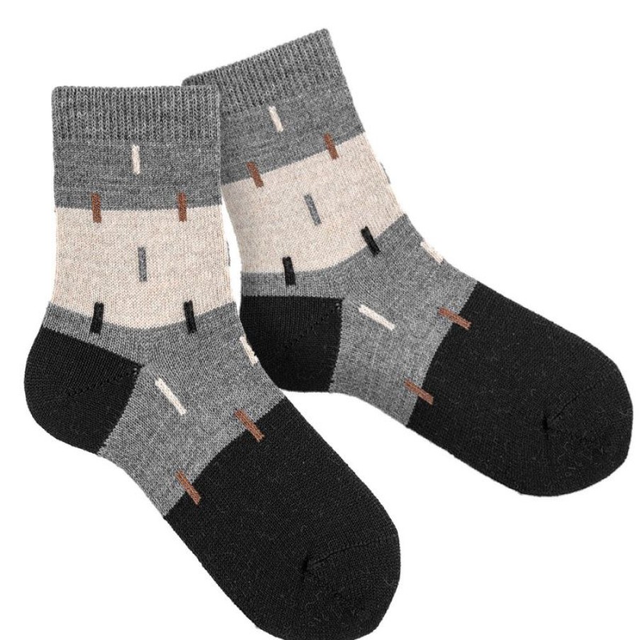 Accessories condor | Condor Socks Grey (1.841/4 Col 967) - Junior Steps