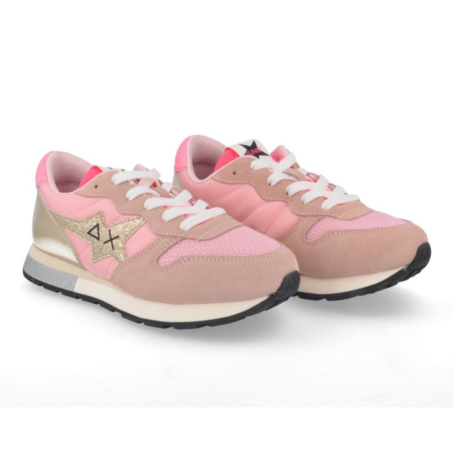 Children'S Shoes For Meisjes collonil | Sun68 Sneakers Pink Girls (Z32411) - Junior Steps