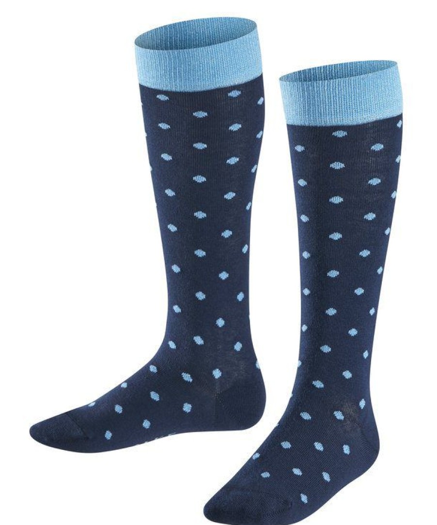 Accessories falke | Falke Knee Socks Blue Girls (11895/6120) - Junior Steps