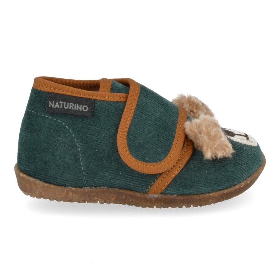 Children'S Shoes For Jongens naturino | Naturino Slippers Green (Bidaim) - Junior Steps