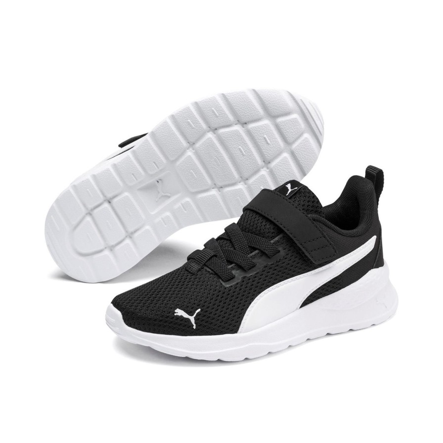 Children'S Shoes For Jongens puma | Puma Sports And Play Shoes Black (372010-01 / 372009-01) - Junior Steps