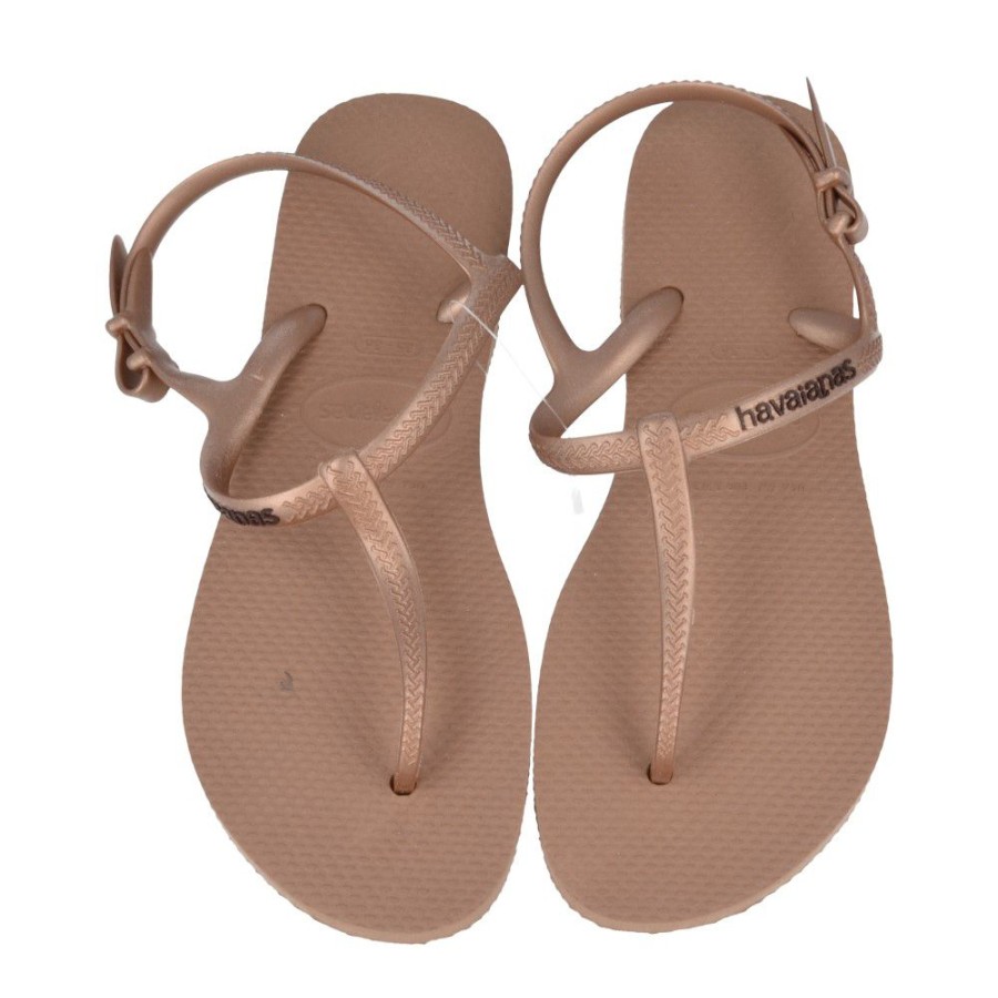 Children'S Shoes For Meisjes Havaianas | Havaianas Flip-Flops Gold Girls (4137110) - Junior Steps