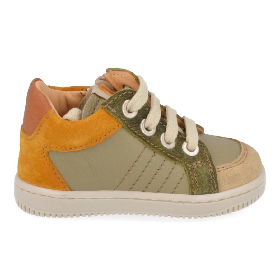 Children'S Shoes For Jongens collonil | Ocra Sneakers Khaki (D076) - Junior Steps