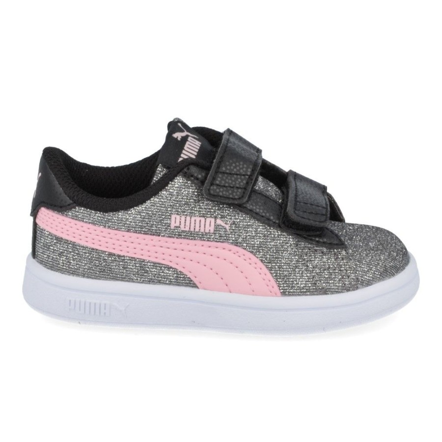 Children'S Shoes For Meisjes puma | Puma Sports And Play Shoes Grey Girls (367378-30 / 367380-30) - Junior Steps