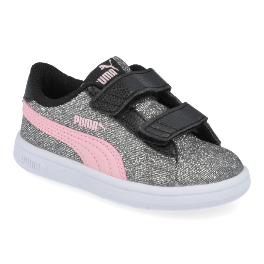 Children'S Shoes For Meisjes puma | Puma Sports And Play Shoes Grey Girls (367378-30 / 367380-30) - Junior Steps