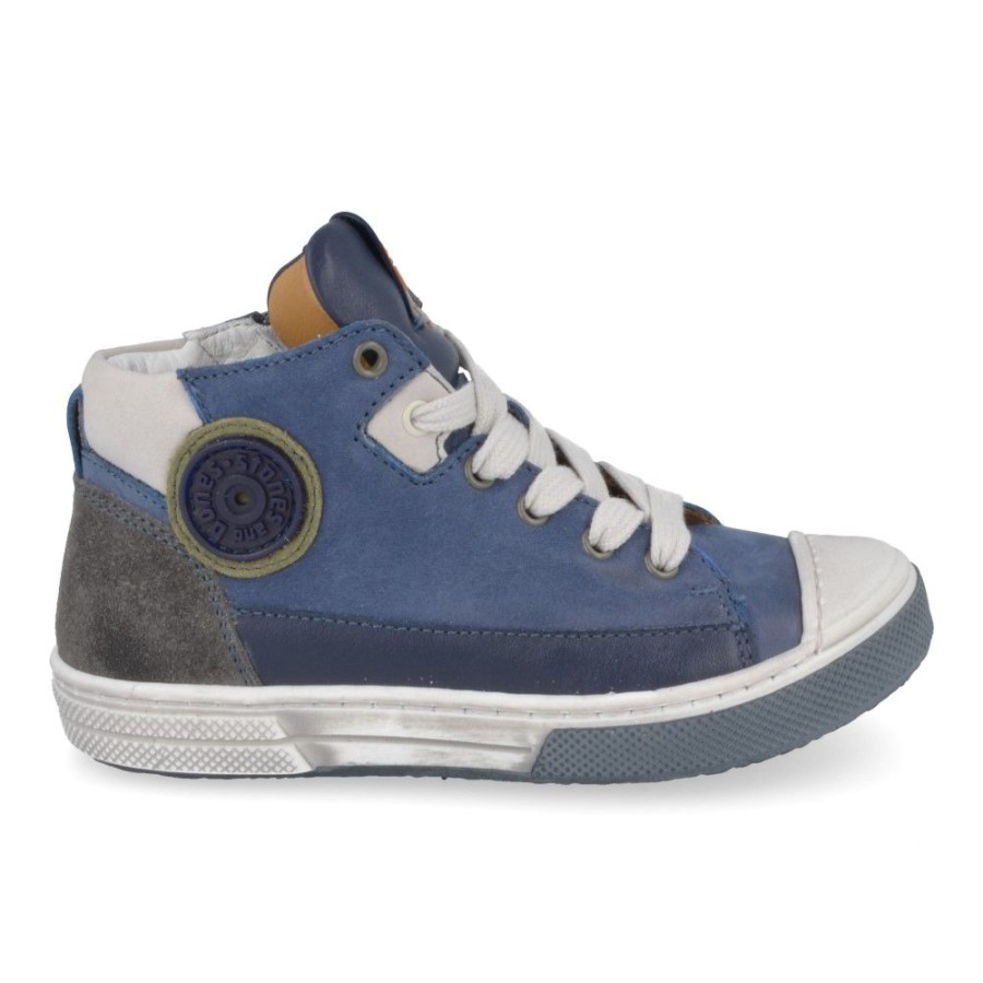 Children'S Shoes For Jongens stones and bones | Stones And Bones Sneakers Blue Boys (Romis) - Junior Steps