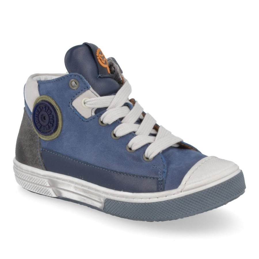 Children'S Shoes For Jongens stones and bones | Stones And Bones Sneakers Blue Boys (Romis) - Junior Steps