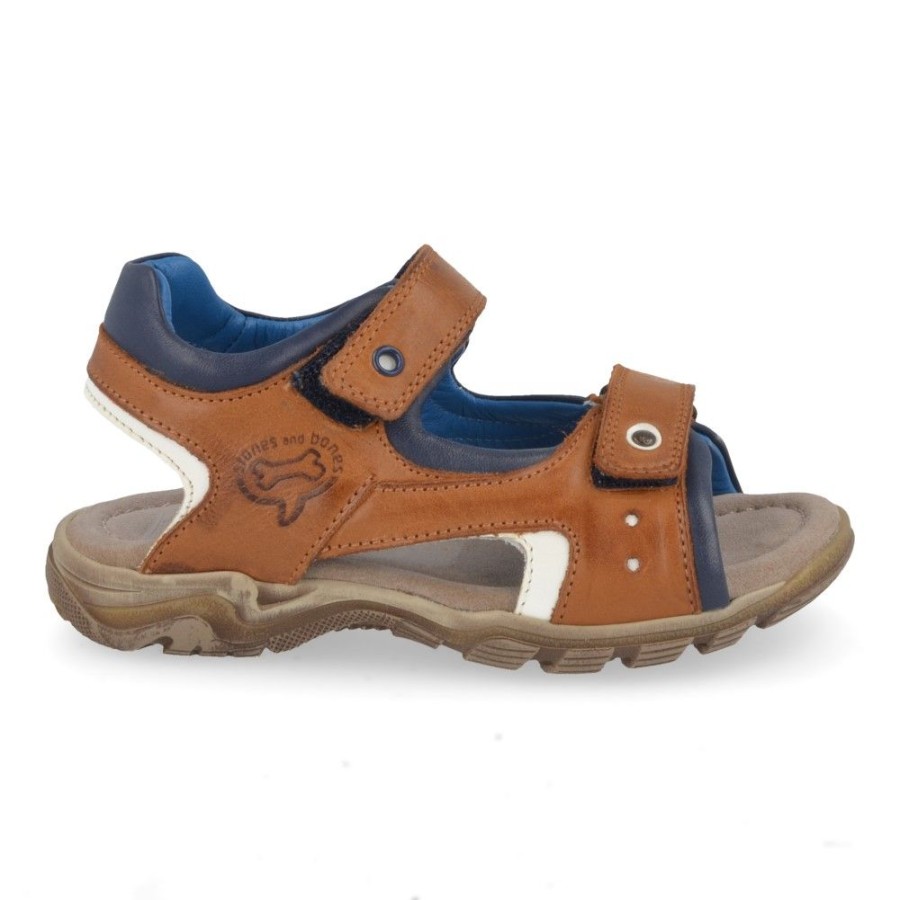 Children'S Shoes For Jongens collonil | Stones And Bones Sandals Cognac Boys (3637) - Junior Steps