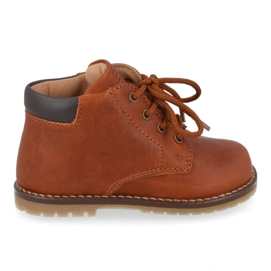 Children'S Shoes For Jongens collonil | Romagnoli Sneakers Cognac Boys (1047R638) - Junior Steps