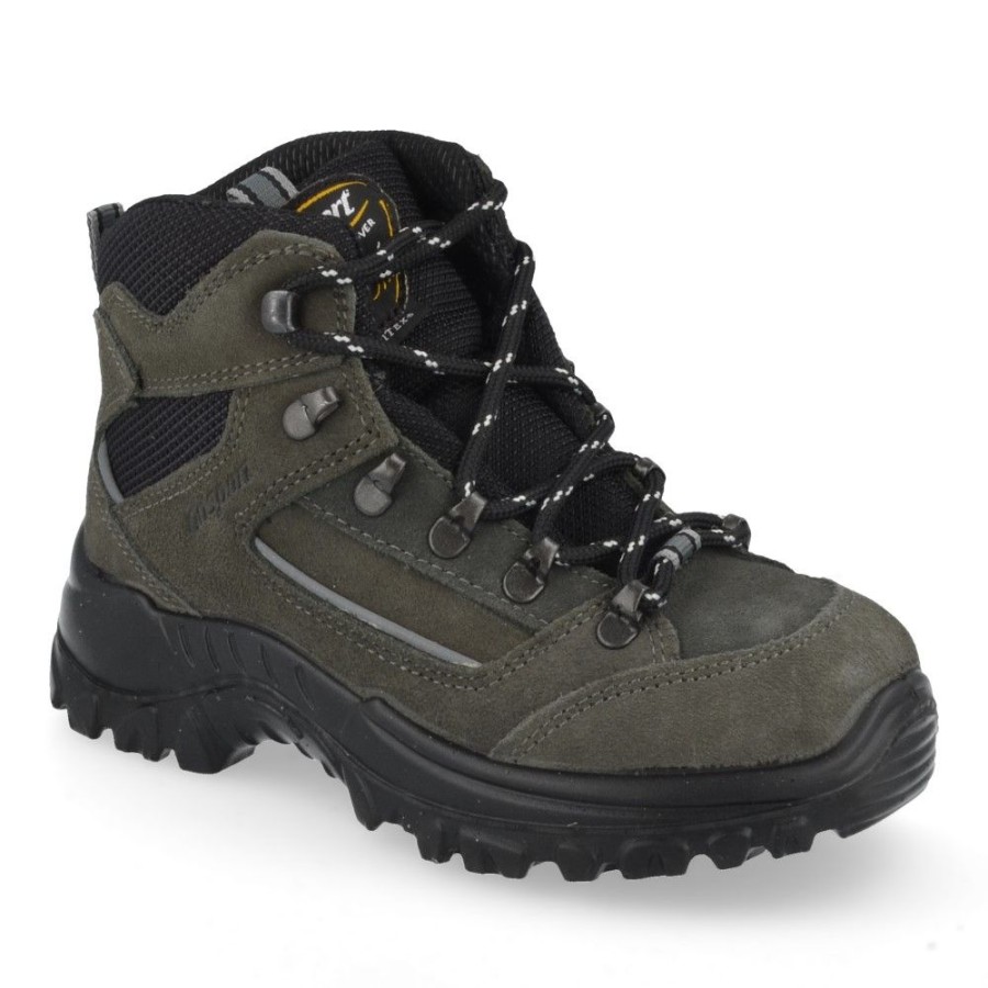 Children'S Shoes For Jongens Grisport | Grisport Hiking Boots Grey (9304) - Junior Steps