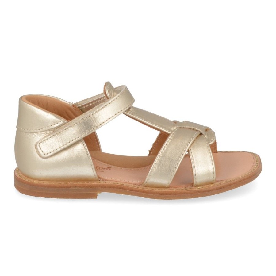 Children'S Shoes For Meisjes zecchino d'oro | Zecchino D'Oro Sandals Gold Girls (A23-2313) - Junior Steps