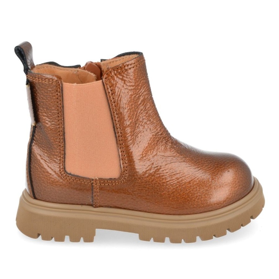 Children'S Shoes For Meisjes rondinella | Rondinella Short Boots Bronze Girls (4756G) - Junior Steps