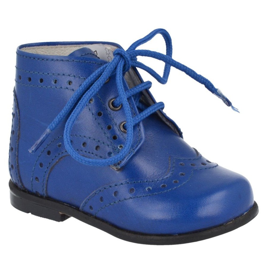 Children'S Shoes For Jongens Cherie | Cherie Lace Shoe Blue Boys (0933) - Junior Steps