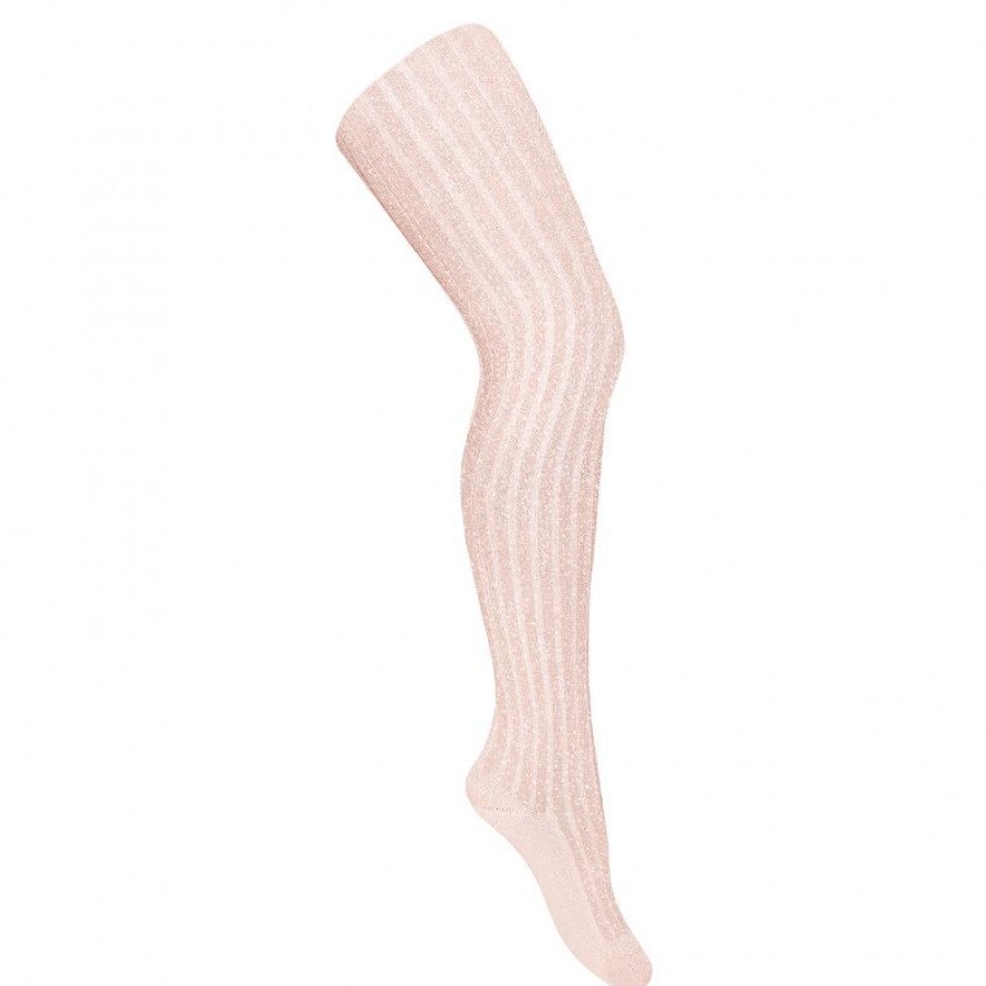 Accessories condor | Condor Pantyhose Pink Girls (3.220/1 Col.544) - Junior Steps