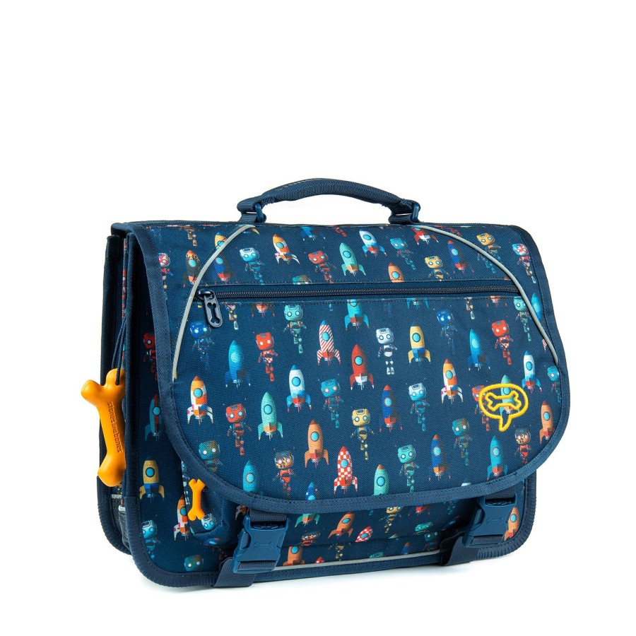 Bags stones and bones | Stones And Bones School Bag Blue Boys (Lily 23010) - Junior Steps