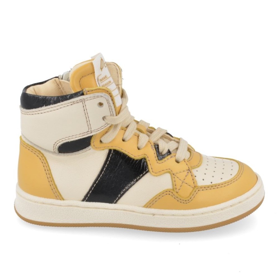 Children'S Shoes For Jongens shoeboy | Ocra Sneakers Yellow (462) - Junior Steps