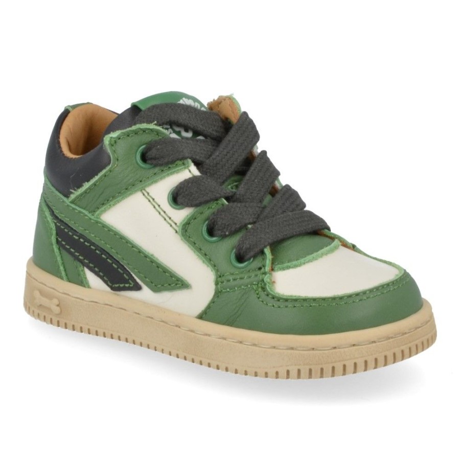 Children'S Shoes For Jongens stones and bones | Stones And Bones Sneakers Green Boys (Nomi) - Junior Steps