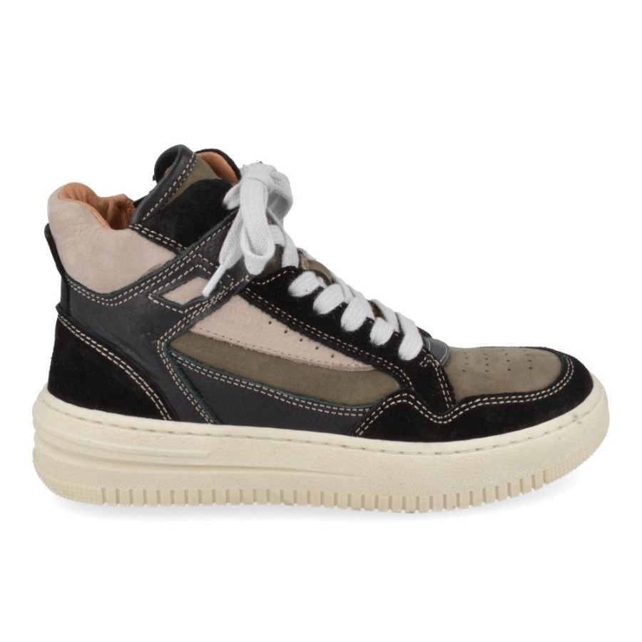 Children'S Shoes For Jongens romagnoli | Romagnoli Sneakers Black Boys (3841R601) - Junior Steps